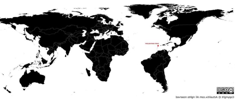Ou se situe la guadeloupe sur la carte du monde