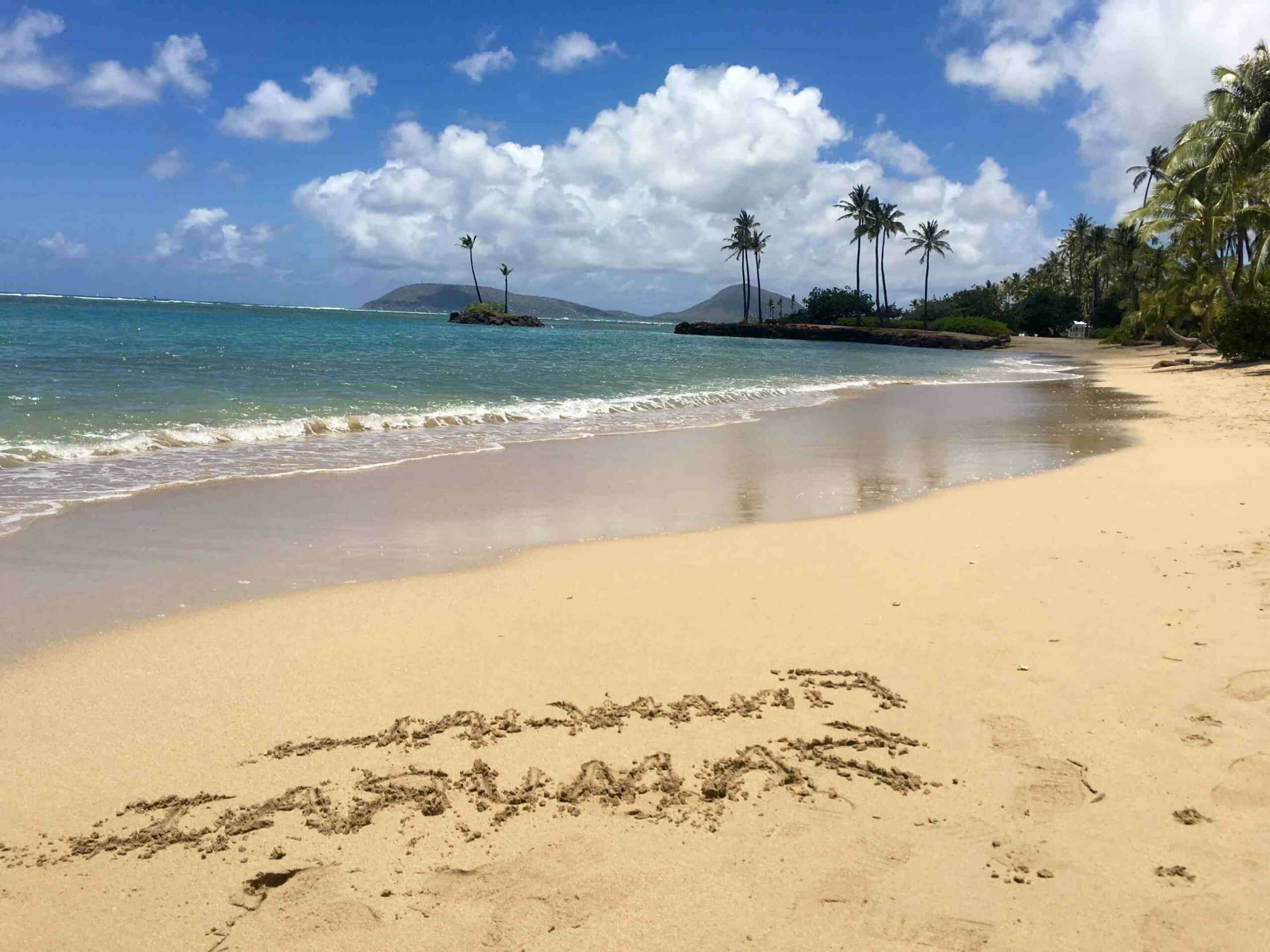 Aloha了夏威夷群岛的法律。 “Aloha”在夏威夷语中不只是你好的意思，更是一种心情。