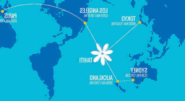 Comment aller à Tahiti sans passer par Los Angeles ?