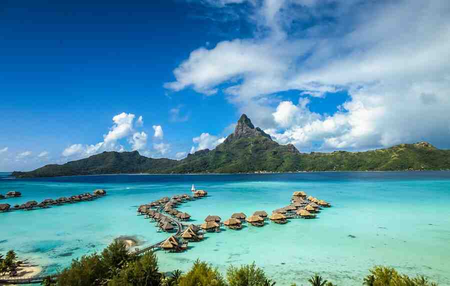 Quando você vê Bora Bora?