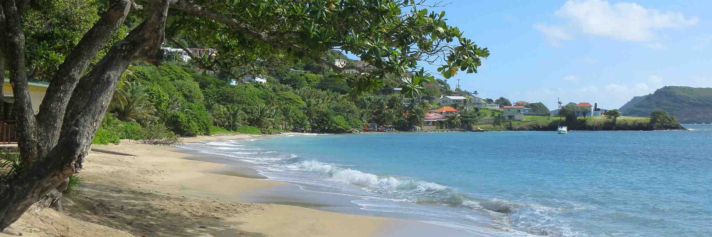 Manakah pulau Guadeloupe atau Martinik yang paling indah?