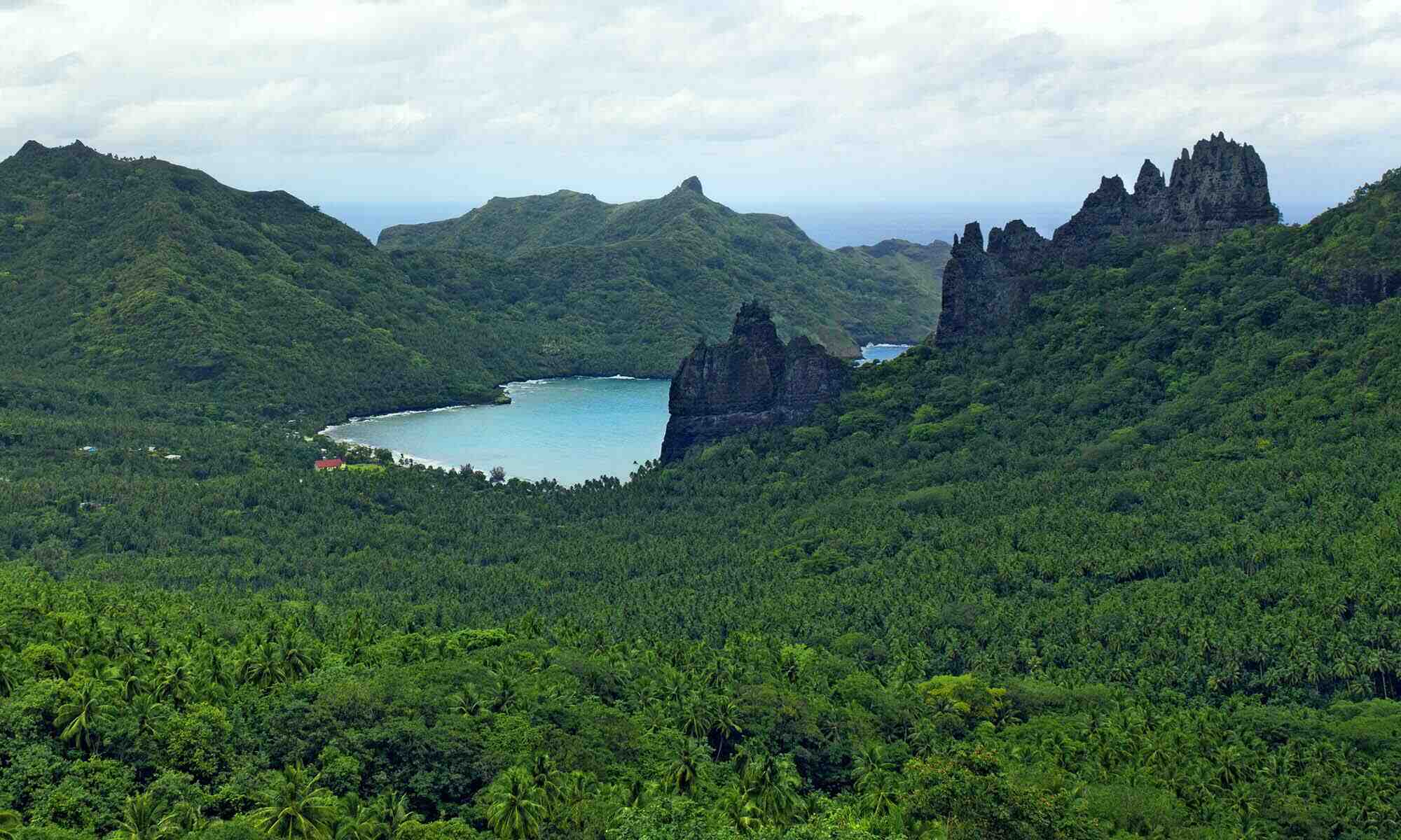 Jakie wyspy widać w Polinezji?