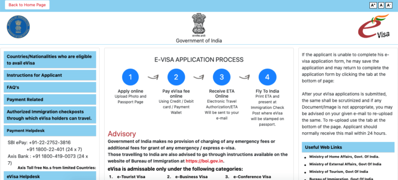 Quel visa pour aller en Inde ?