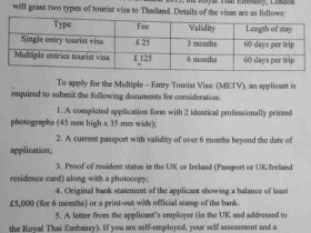 Quel visa pour rester 6 mois en Thaïlande ?