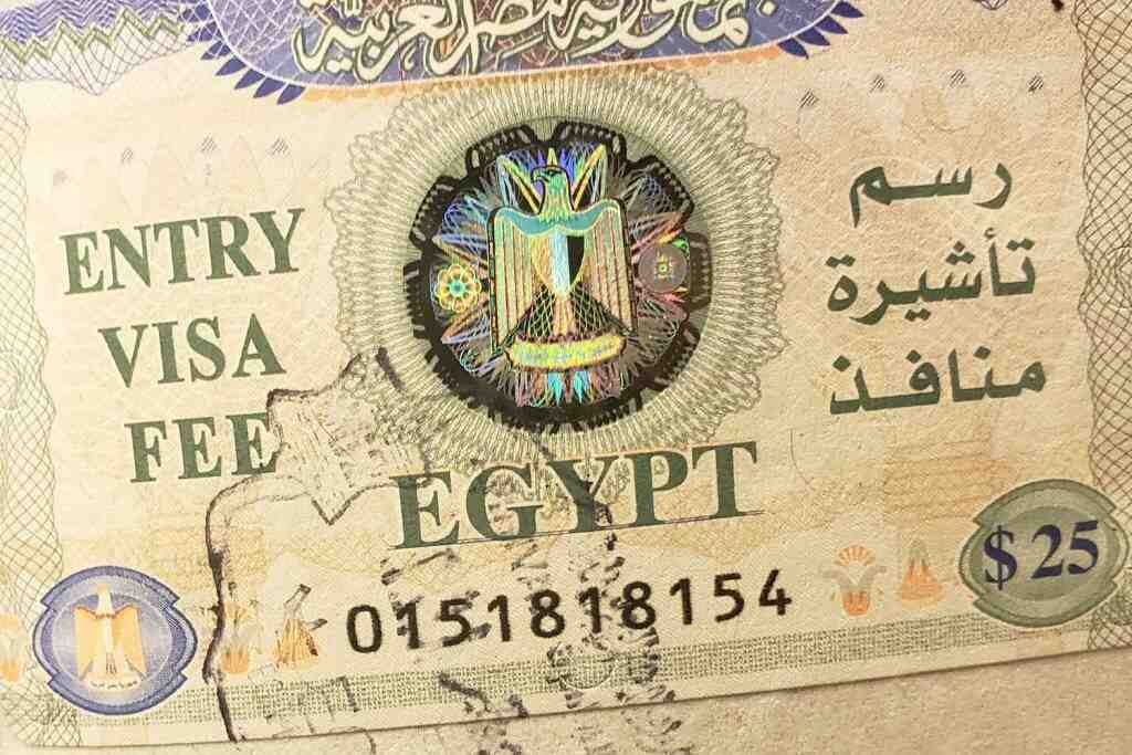 エジプトに行くにはどのような書類が必要ですか?