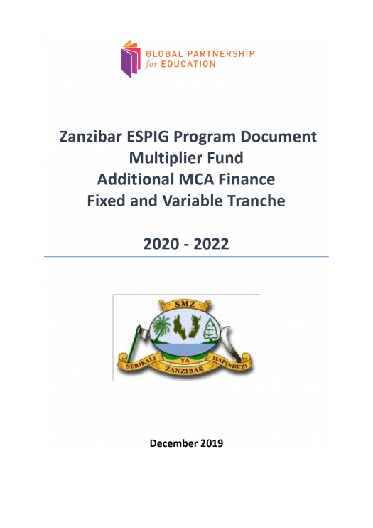 Quels documents pour Zanzibar ?