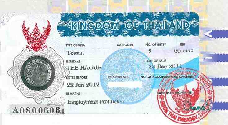 Quels sont les différents visa pour la Thaïlande ?