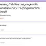 Quel langue en Tahiti ?