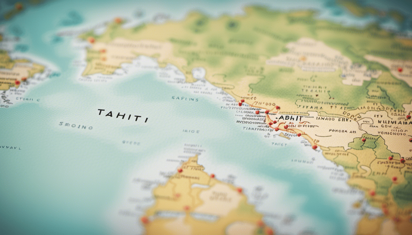 Où se trouve Tahiti? Découvrez-le sur la carte!