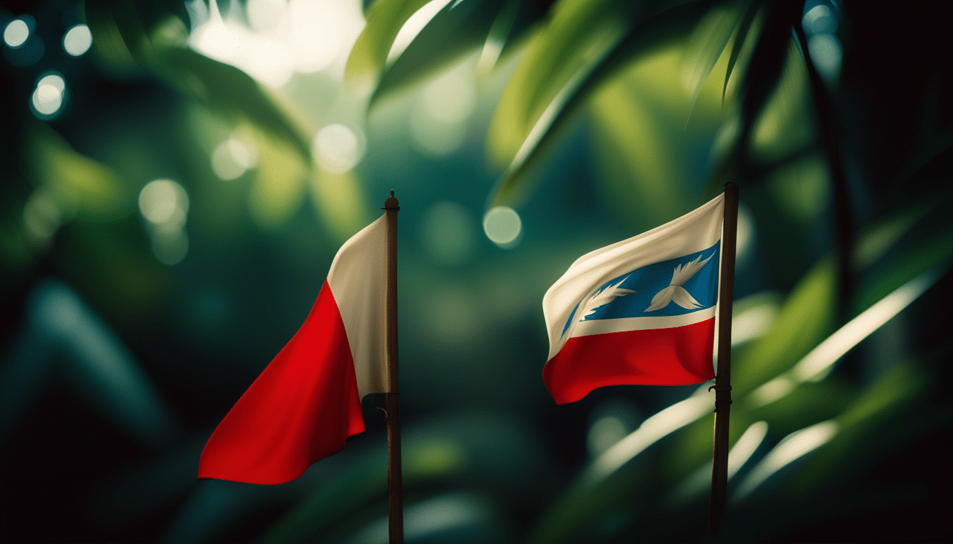 Quelle est l'histoire et la signification derrière le drapeau de Tahiti?