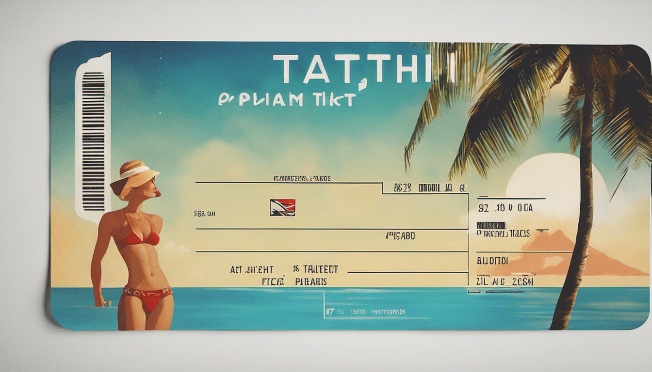 Comment trouver le meilleur billet d'avion pour Tahiti ?